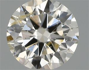 Picture of Natural Diamond 0.40 Carats, Round with Excellent Cut, J Color, SI2 Clarity and Certified by IGI