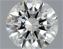 Natural Diamond 0.40 Carats, Round with Excellent Cut, J Color, VS2 Clarity and Certified by GIA