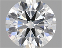 Natural Diamond 0.40 Carats, Round with Excellent Cut, H Color, VS2 Clarity and Certified by IGI