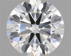 Picture of Natural Diamond 0.40 Carats, Round with Excellent Cut, H Color, VS2 Clarity and Certified by IGI