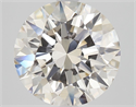 Natural Diamond 3.01 Carats, Round with Excellent Cut, J Color, VS2 Clarity and Certified by GIA