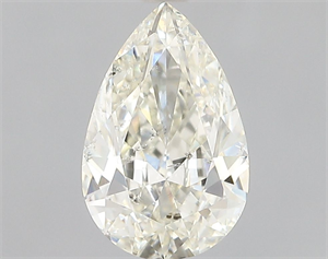 Picture of Natural Diamond 0.90 Carats, Pear with  Cut, K Color, SI2 Clarity and Certified by GIA