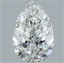 Natural Diamond 0.80 Carats, Pear with  Cut, G Color, VS2 Clarity and Certified by GIA