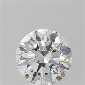 Picture of Natural Diamond 4.01 Carats, Round with Excellent Cut, H Color, VS2 Clarity and Certified by GIA