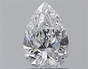 Picture of Natural Diamond 1.00 Carats, Pear with  Cut, D Color, SI1 Clarity and Certified by GIA