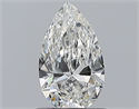 Natural Diamond 0.70 Carats, Pear with  Cut, H Color, SI1 Clarity and Certified by GIA