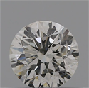 Natural Diamond 0.53 Carats, Round with Excellent Cut, J Color, VS2 Clarity and Certified by GIA