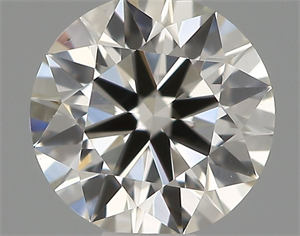 Picture of Natural Diamond 0.41 Carats, Round with Excellent Cut, H Color, VS1 Clarity and Certified by IGI