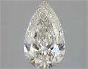 Natural Diamond 3.01 Carats, Pear with  Cut, I Color, SI2 Clarity and Certified by GIA