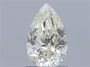 Picture of Natural Diamond 1.00 Carats, Pear with  Cut, J Color, IF Clarity and Certified by IGI