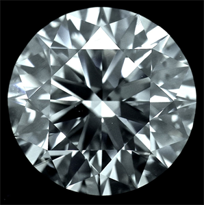 Picture of Natural Diamond 5.12 Carats, Round with Excellent Cut, J Color, SI2 Clarity and Certified by GIA