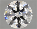 Natural Diamond 2.07 Carats, Round with Excellent Cut, G Color, VVS1 Clarity and Certified by GIA