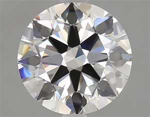 Picture of Natural Diamond 2.07 Carats, Round with Excellent Cut, G Color, VVS1 Clarity and Certified by GIA