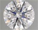 Natural Diamond 0.42 Carats, Round with Excellent Cut, D Color, VS2 Clarity and Certified by GIA