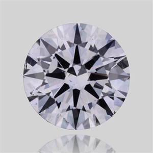 Picture of Natural Diamond 0.40 Carats, Round with Excellent Cut, G Color, SI2 Clarity and Certified by GIA