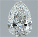 Natural Diamond 1.00 Carats, Pear with  Cut, F Color, VS1 Clarity and Certified by GIA