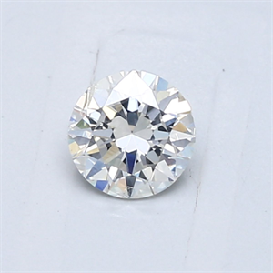 Picture of Natural Diamond 0.50 Carats, Round with Very Good Cut, G Color, I1 Clarity and Certified by GIA