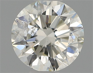 Picture of Natural Diamond 0.40 Carats, Round with Very Good Cut, J Color, SI2 Clarity and Certified by IGI