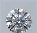 Natural Diamond 0.40 Carats, Round with Excellent Cut, D Color, VS2 Clarity and Certified by GIA