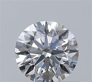 Picture of Natural Diamond 0.40 Carats, Round with Excellent Cut, D Color, VS2 Clarity and Certified by GIA