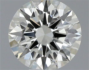 Picture of Natural Diamond 0.50 Carats, Round with Excellent Cut, J Color, VVS2 Clarity and Certified by GIA