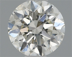 Picture of Natural Diamond 0.46 Carats, Round with Very Good Cut, G Color, SI1 Clarity and Certified by IGI