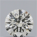 Natural Diamond 0.40 Carats, Round with Excellent Cut, K Color, VS1 Clarity and Certified by GIA