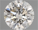 Natural Diamond 0.45 Carats, Round with Excellent Cut, H Color, VS1 Clarity and Certified by GIA