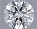 Natural Diamond 0.40 Carats, Round with Excellent Cut, F Color, SI1 Clarity and Certified by GIA