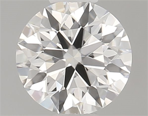 Picture of Natural Diamond 0.41 Carats, Round with Excellent Cut, I Color, VS1 Clarity and Certified by GIA