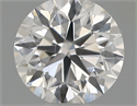 Natural Diamond 0.40 Carats, Round with Very Good Cut, F Color, SI1 Clarity and Certified by IGI