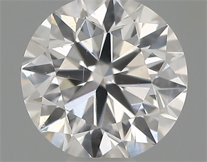 Picture of Natural Diamond 0.40 Carats, Round with Very Good Cut, F Color, SI1 Clarity and Certified by IGI