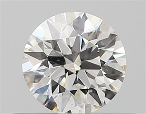 Picture of Natural Diamond 0.40 Carats, Round with Excellent Cut, F Color, SI1 Clarity and Certified by GIA