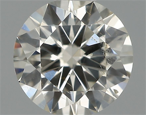 Picture of Natural Diamond 0.50 Carats, Round with Excellent Cut, J Color, SI2 Clarity and Certified by IGI