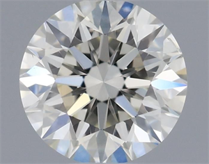 Picture of Natural Diamond 0.50 Carats, Round with Excellent Cut, I Color, VS2 Clarity and Certified by IGI