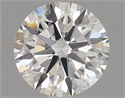 Natural Diamond 1.75 Carats, Round with Excellent Cut, H Color, VS1 Clarity and Certified by GIA