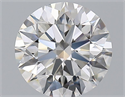 Natural Diamond 3.01 Carats, Round with Excellent Cut, F Color, VVS2 Clarity and Certified by GIA