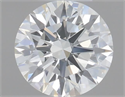 Natural Diamond 0.43 Carats, Round with Excellent Cut, H Color, VS1 Clarity and Certified by IGI