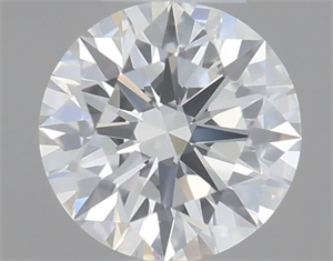 Picture of Natural Diamond 0.43 Carats, Round with Excellent Cut, H Color, VS1 Clarity and Certified by IGI