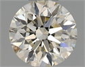 Natural Diamond 0.40 Carats, Round with Excellent Cut, I Color, VS1 Clarity and Certified by IGI