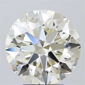 Picture of Natural Diamond 5.01 Carats, Round with Excellent Cut, K Color, VVS2 Clarity and Certified by IGI