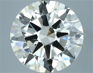 Picture of Natural Diamond 6.13 Carats, Round with Excellent Cut, K Color, SI1 Clarity and Certified by IGI