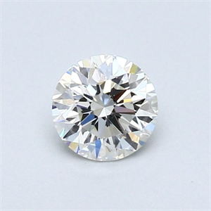 Picture of Natural Diamond 0.46 Carats, Round with Very Good Cut, J Color, SI1 Clarity and Certified by GIA