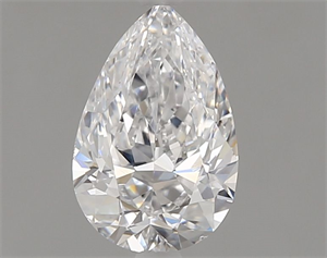 Picture of Natural Diamond 1.01 Carats, Pear with  Cut, D Color, SI2 Clarity and Certified by GIA