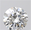 Natural Diamond 0.40 Carats, Round with Excellent Cut, G Color, VVS2 Clarity and Certified by GIA