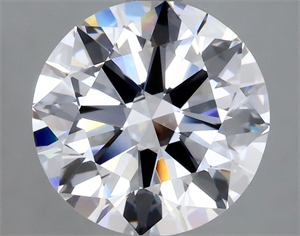 Picture of Natural Diamond 2.12 Carats, Round with Excellent Cut, D Color, FL Clarity and Certified by GIA