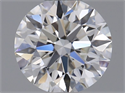 Natural Diamond 0.44 Carats, Round with Excellent Cut, G Color, VS1 Clarity and Certified by GIA