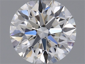 Picture of Natural Diamond 0.44 Carats, Round with Excellent Cut, G Color, VS1 Clarity and Certified by GIA