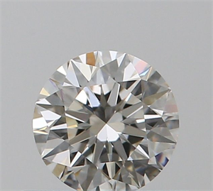 Picture of Natural Diamond 0.41 Carats, Round with Excellent Cut, K Color, SI2 Clarity and Certified by GIA