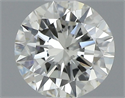 Natural Diamond 0.40 Carats, Round with Excellent Cut, I Color, SI1 Clarity and Certified by IGI